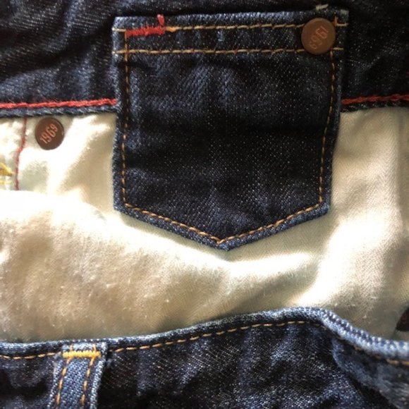 Gap 1969 Women's Distressed Medium Wash Skirt - Picture 7 of 7